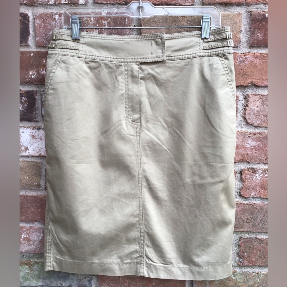 Escada khaki skirt size 40